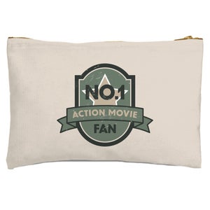No.1 Action Movie Fan Zipped Pouch
