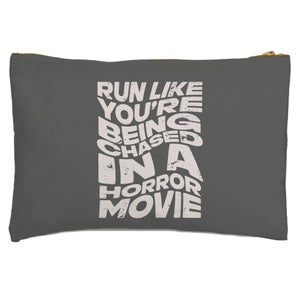 Run Like You're Being Chases In A Horror Movie Zipped Pouch