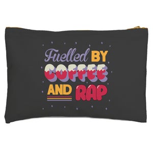 Fuelled By Coffee And Rap Zipped Pouch
