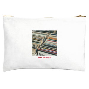 Save The Vinyl Zipped Pouch