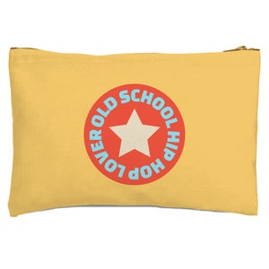 Old School Hip Hop Lover Zipped Pouch