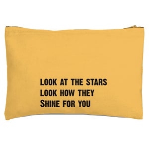 Look At The Stars Zipped Pouch