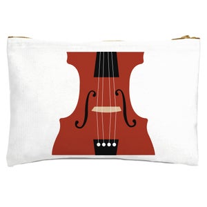 Violin Zipped Pouch
