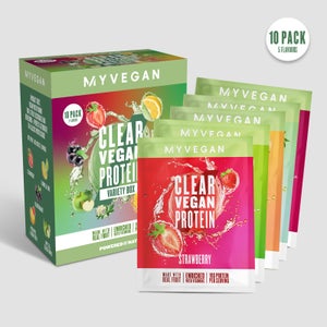 Pudełko Clear Vegan Protein Variety Box