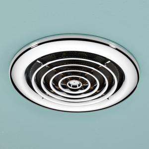 Rapide Bathroom Extractor Fan -Inline Ceiling Mounted - Chrome