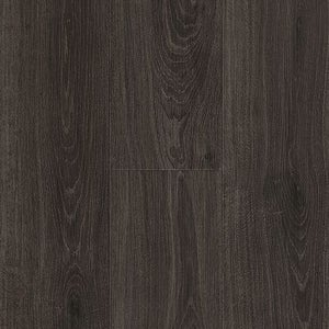 Anthracite oak wood effect laminate flooring
