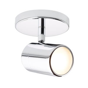 Astrid Adjustable Chrome Single Bathroom LED Spotlight
