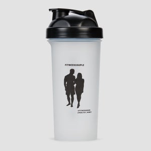 Myprotein x Fitness Couple Shaker aus Kunststoff - 600 ml