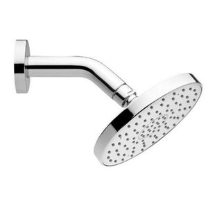 Airdrop 140mm Shower Head with Angled Wall Arm - Chrome