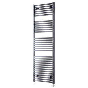 Pisa Anthracite Radiator - 1600 x 600mm