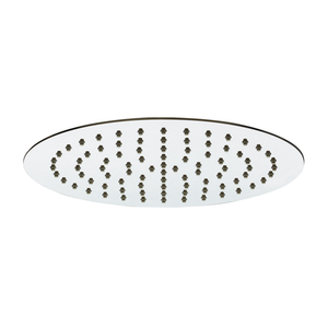 Piano 250mm Round Shower Head with Ceiling Arm