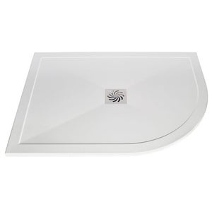 Everstone Offset Quad Shower Tray - Right Hand 1100x800mm