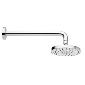 Airdrop 140mm Shower Head with Wall Arm - Chrome