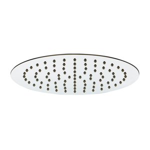 Piano 250mm Round Shower Head with Angled Wall Arm
