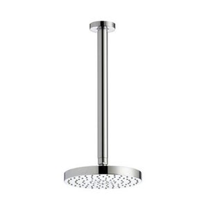 Airdrop 180mm Shower Head with long Ceiling Arm - Chrome