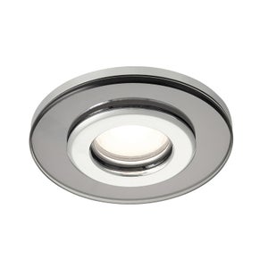 Triotone® Round Bathroom Spotlight - Smoked Glass