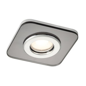 Triotone® Square Bathroom Spotlight - Smoked Glass