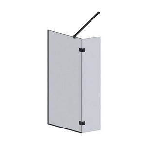 Wet Room Screen & Pivot Screen 700/350 x 2000mm - Black