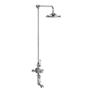 Grand Exposed Shower Valve with Bath filler Thermostatic - Chrome