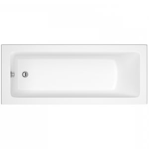 Madeira White Premiercast Single Ended Straight Bath - 1800 x 800mm