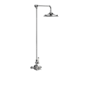 Grand Exposed Shower System Thermostatic - Chrome