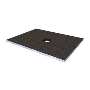 Square Centre Drain Wet room Tray 1400 x 900mm