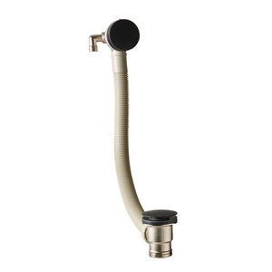 Noir Black Click Clack Bath Filler Tap