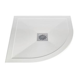 Everstone White Quadrant Shower Tray - 800x800mm