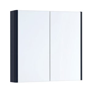Lucca Bathroom Mirror Cabinet 600mm - Indigo Matt