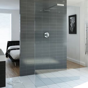 Playtime 1000mm Walk-Through Shower Glass with Integrated Head