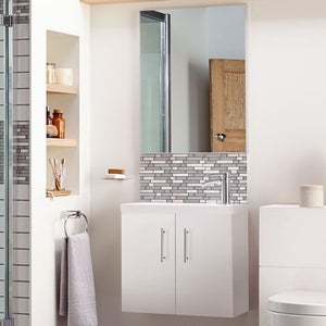 Watertec Rectangular Bathroom Mirror 450x900mm
