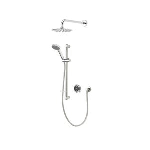 Aqualisa Quartz Touch Concealed Smart Shower & Wall Head Kit for Combi Boilers