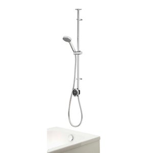 Aqualisa Quartz Touch Exposed Smart Shower & Bathfill Kit for Combi Boilers