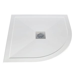 Everstone White Quadrant Shower Tray - 900x900mm
