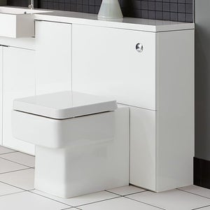 MyPlan 600mm Floorstanding Toilet Unit - Arctic White