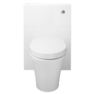 Vermont 600mm Toilet Unit - Gloss White