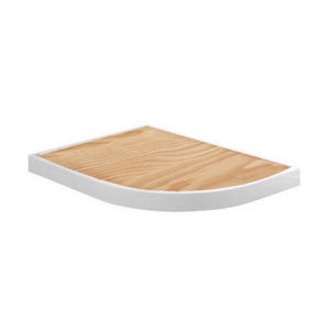Everstone 1200 x 800mm Frame & Panel for Right Hand Offset Quadrant Shower Tray