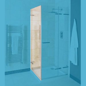 Liquid 800mm Shower Side Panel