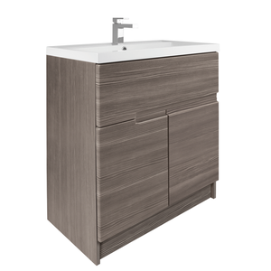 Vermont 800mm Floorstanding Vanity Unit - Grey Avola