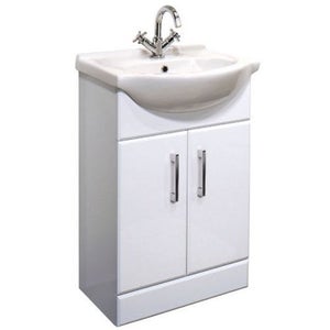 Match 550mm Basin & Floorstanding Vanity Unit