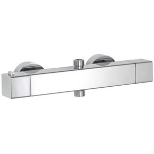 Blade Mixer Shower Valve 2 Outlet Thermostatic Touch Safe - Chrome