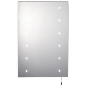 Volta Battery Operated LED Mirror 400x600mm