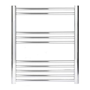 Hamilton Curved Chrome Radiator - 700 x 500mm