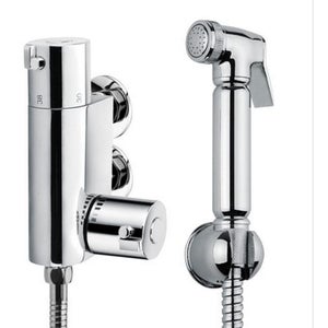 Douche Kit with Thermostatic Valve - Chrome