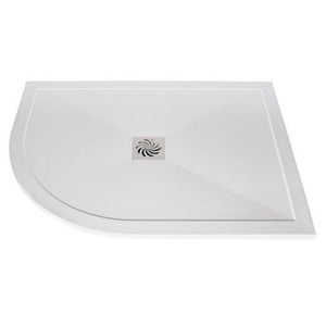 Everstone Offset Quad Shower Tray - Left Hand 1100x800mm