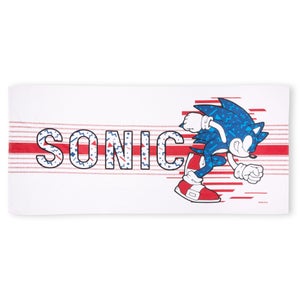 Sonic The Hedgehog Beach Towel