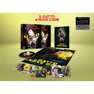 The Cat O' Nine Tails | Arte Originale Slipcover | Limited Edition 4K UHD