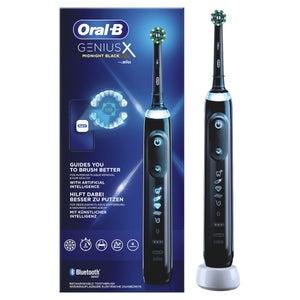 Oral-B Genius X Elektrische Zahnbürste, schwarz