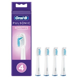 Oral-B Pulsonic Sensitive Aufsteckbürsten, weiß, 4 Stück