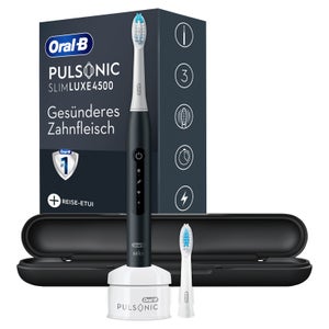 Oral-B Pulsonic Slim Luxe 4500 Elektrische Schallzahnbürste, Reiseetui, schwarz